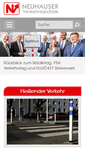 Mobile Screenshot of neuhauser-vt.com